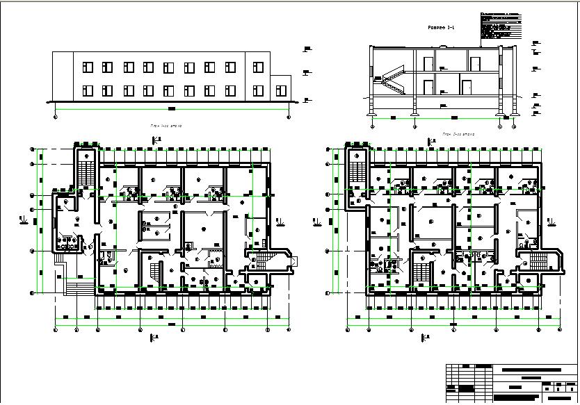 Проект санатория чертежи