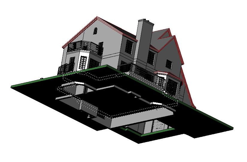 План дома в autocad часть 5